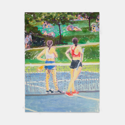 Domestic tennis scene, 2020