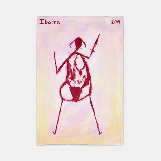 Untitled (red figure), 2019