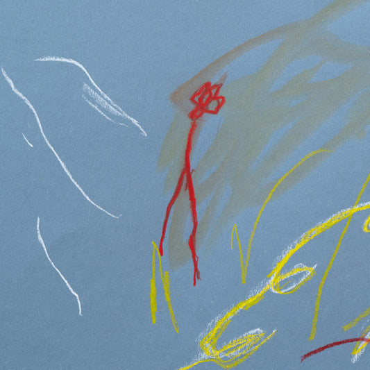 Red Flower (Blue Planet), 2022