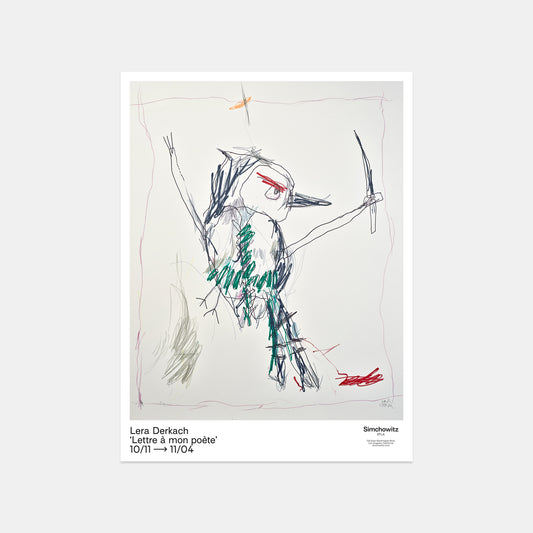 Lettre à mon poète, 2023 (Poster)