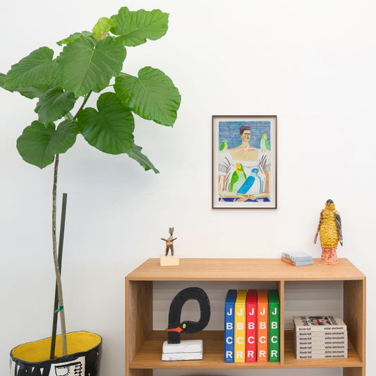 Frida and Parrots, 2021