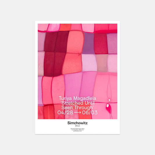 Stretched Until Seen Through, 2022 (Poster)