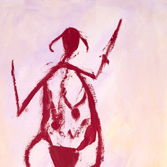 Untitled (red figure), 2019