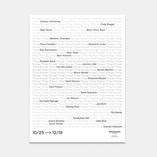 Stranger Things, 2025 (Poster)